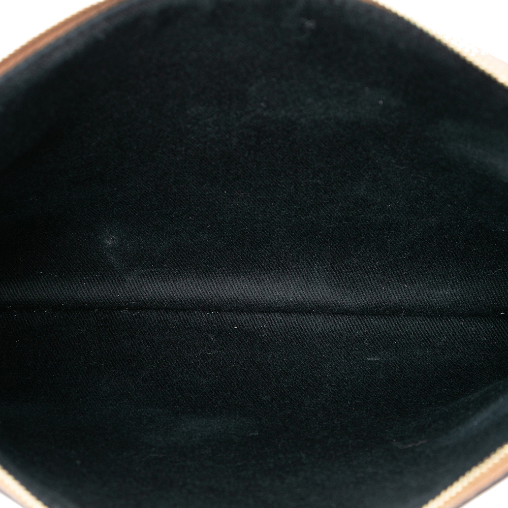 Pre-Loved Celine Felt Logo Flat Pouch - Picture 4 of 7